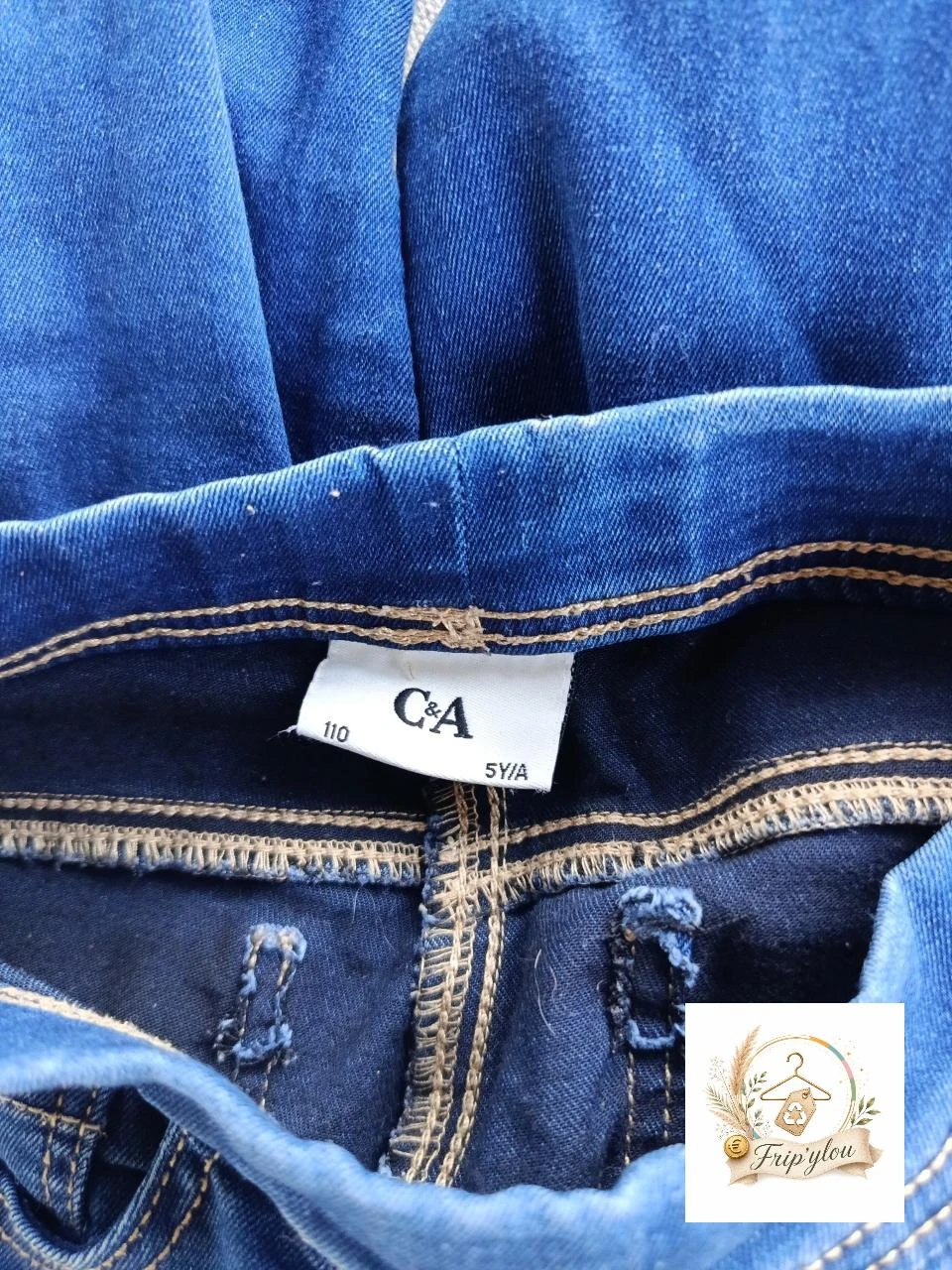 Jeans slim niña C&A – 5 años (110 cm) – A1770 – photo 3